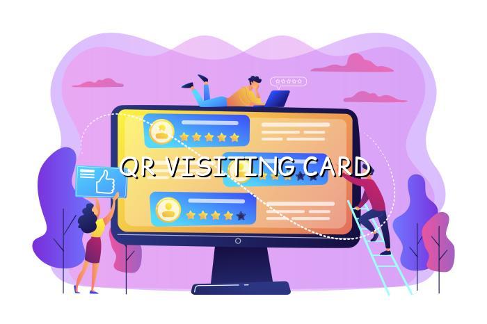qr visiting card — BizGo